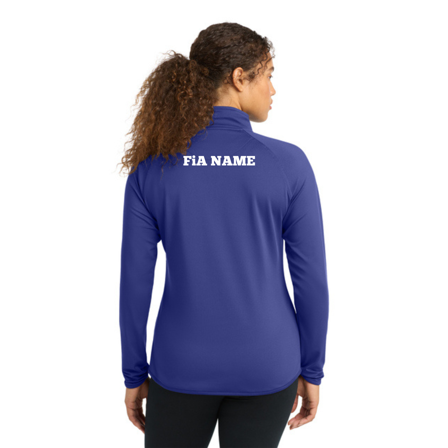 PERSONALIZED Sport Tek Sport-Wick Stretch 1/4-Zip Pullover.WEST