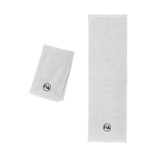 Embroidered Microfiber Fitness Towel