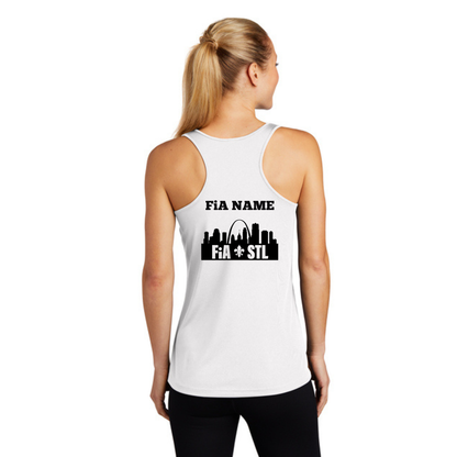 St. Louis, MO - PERSONALIZED Sport Tek Racerback Tank