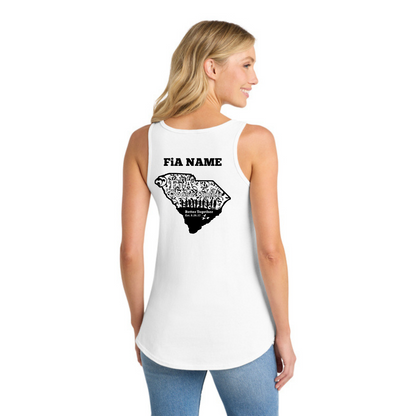 Goose Creek, SC - PERSONALIZED Port & Co Women's Core Cotton Tank Top