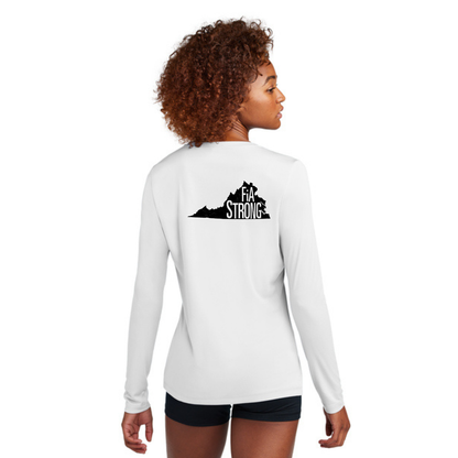 Virginia Strong - Sport Tek Women's Posi-UV Pro Long Sleeve