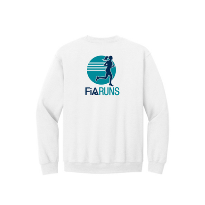 FiA Runs Gildan Heavy Blend Crewneck Sweatshirt