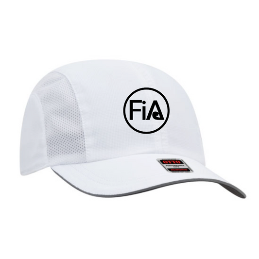 FiA - Embroidered OTTO Reflective 6 Panel Running Cap