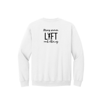 Strong Women - Gildan Heavy Blend Crewneck Sweatshirt