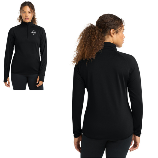 Sport Tek Sport-Wick Stretch 1/4-Zip Pullover.CENTRAL