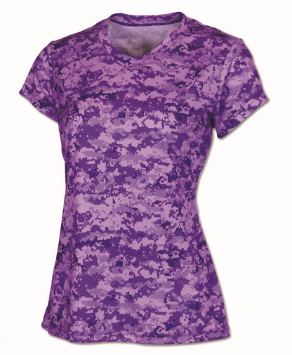 BAW CM17 Purple Camo — official blank garment front, color reference