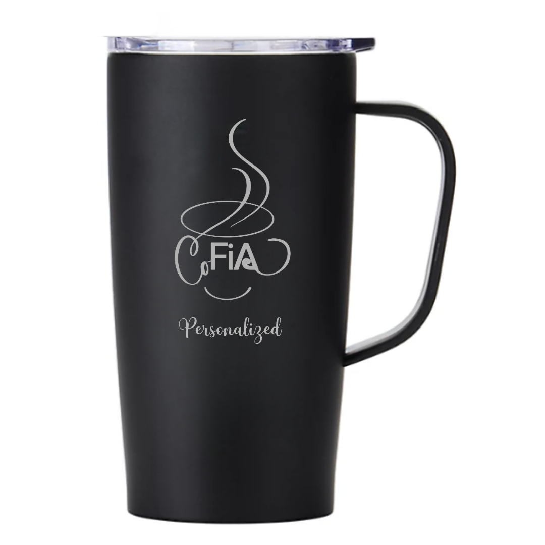 CoFiA Tall Stainless Mug 20 oz.