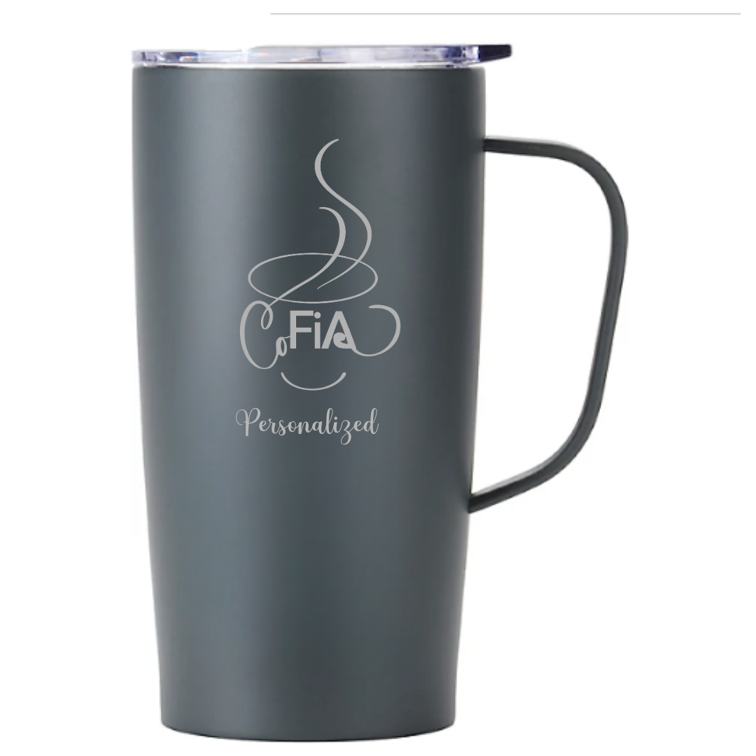 CoFiA Tall Stainless Mug 20 oz.