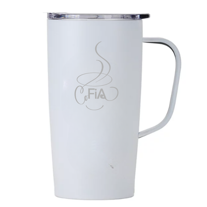CoFiA Tall Stainless Mug 20 oz.