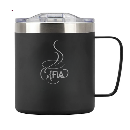 CoFiA Short Stainless Mug 12 oz.