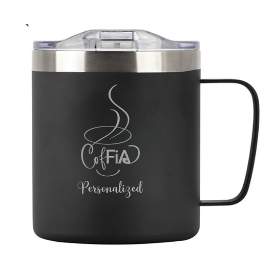 CoFiA Short Stainless Mug 12 oz.