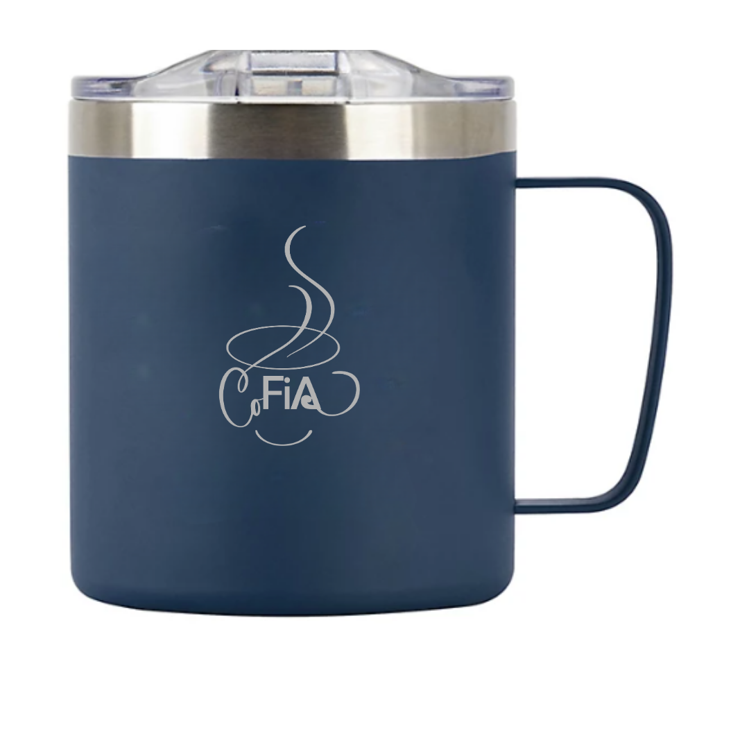 CoFiA Short Stainless Mug 12 oz.