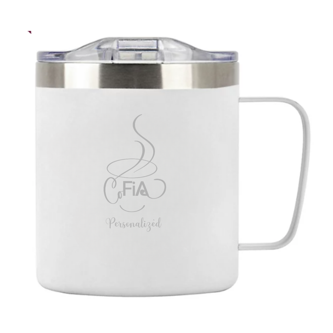 CoFiA Short Stainless Mug 12 oz.