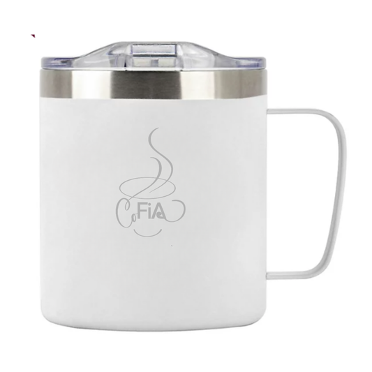 CoFiA Short Stainless Mug 12 oz.