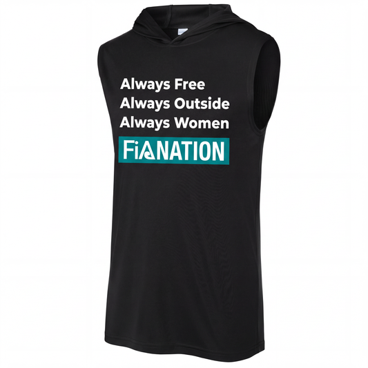 FiA Always – Black – front mockup
