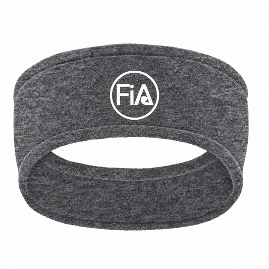 FiA Gear Stretch Fleece Headband in Midnight Heather