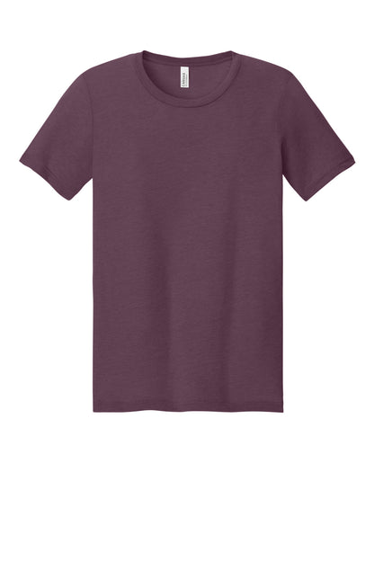 BELLA+CANVAS BC3413 Maroon Triblend — official blank garment front, color reference