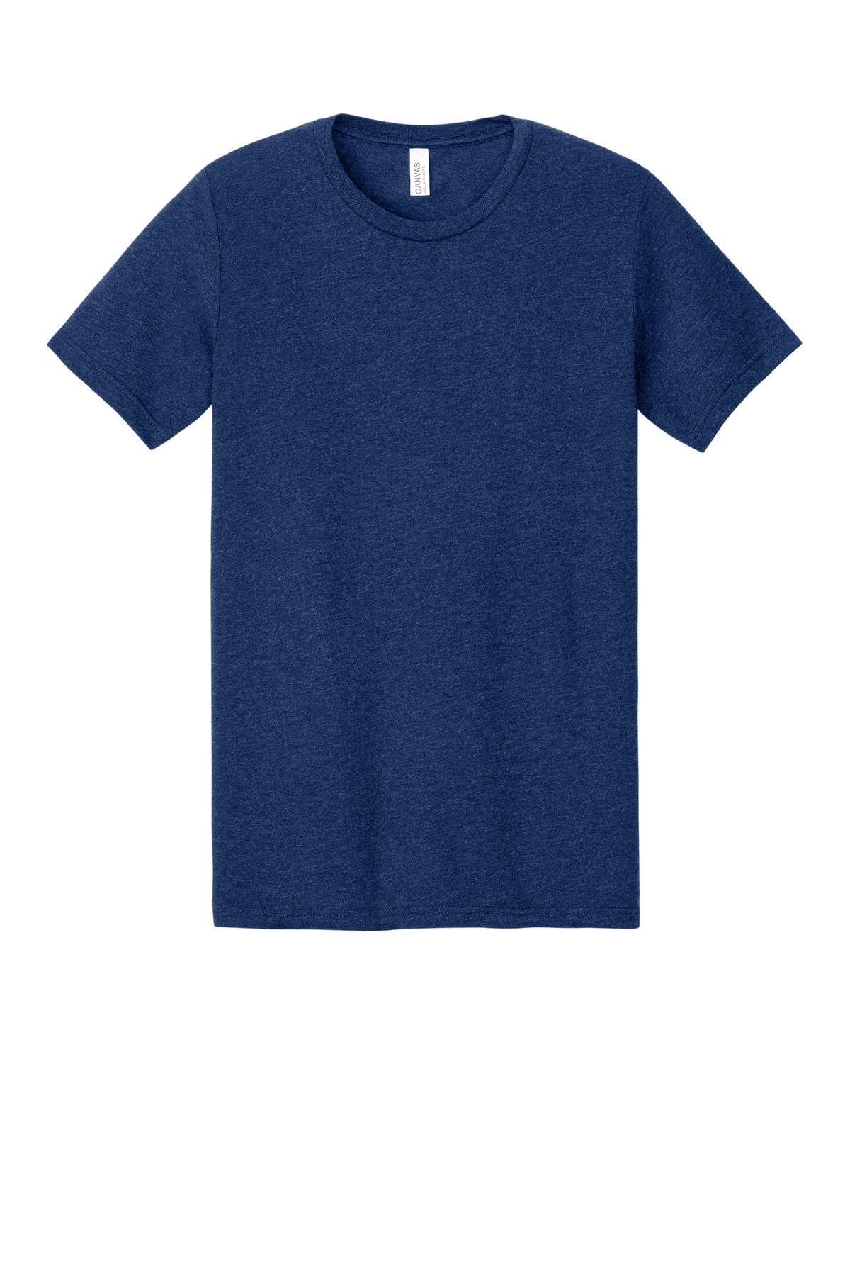 BELLA+CANVAS BC3413 Navy Triblend — official blank garment front, color reference