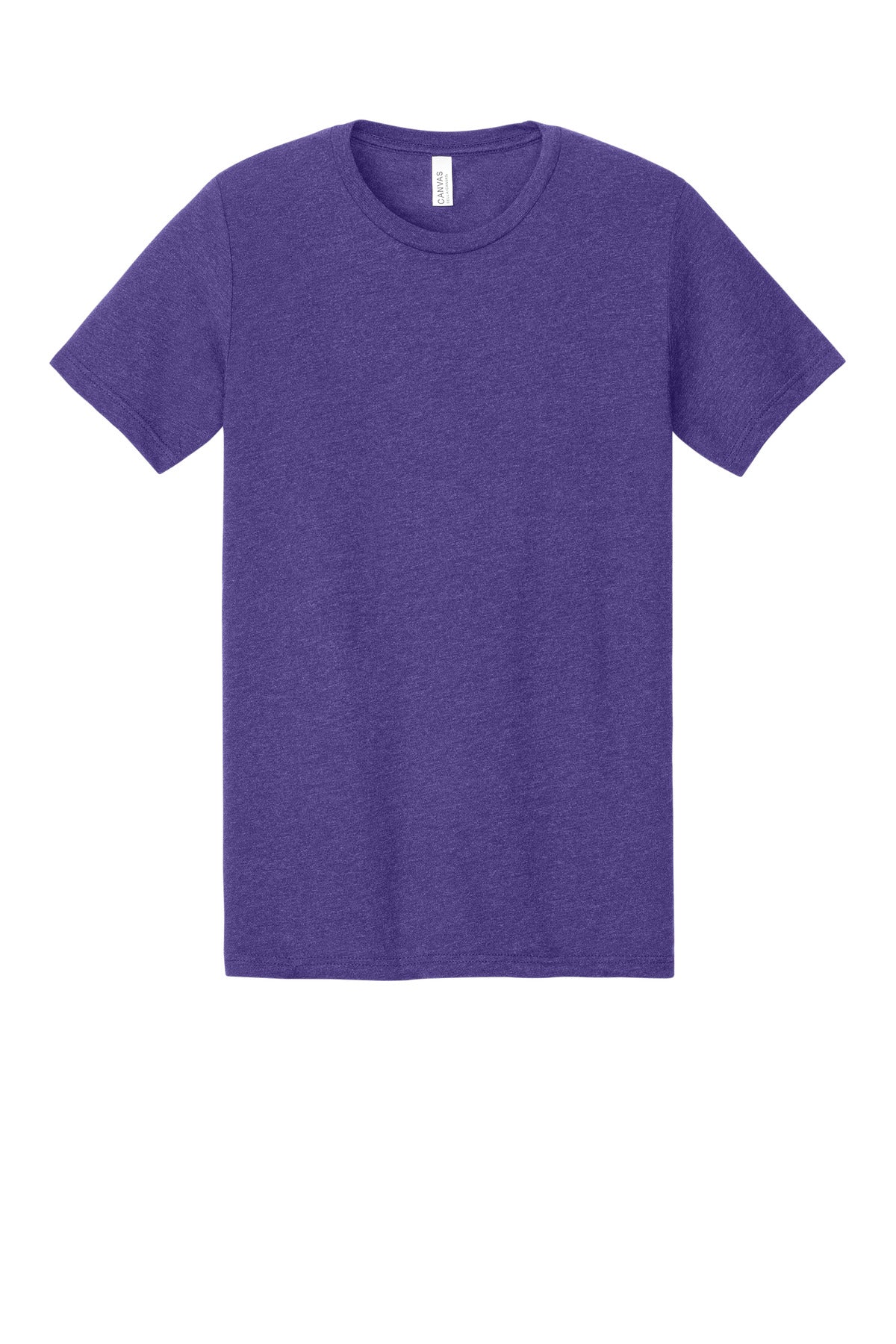 BELLA+CANVAS BC3413 Purple Triblend — official blank garment front, color reference