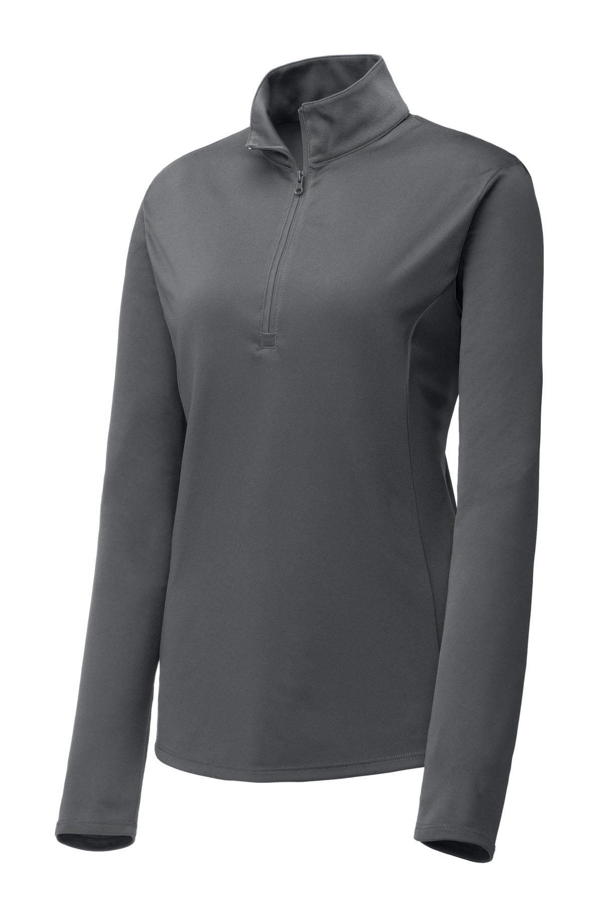 Sport-Tek LST357 Iron Grey — official blank garment front, color reference