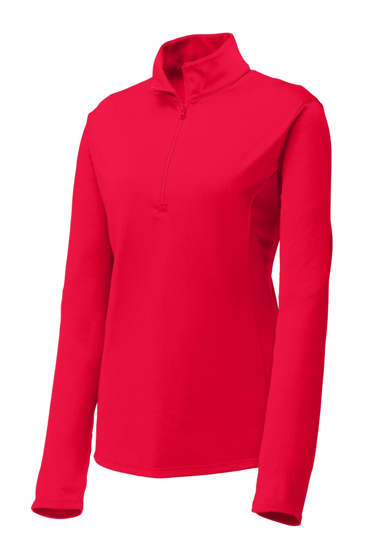 Sport-Tek LST357 True Red — official blank garment front, color reference