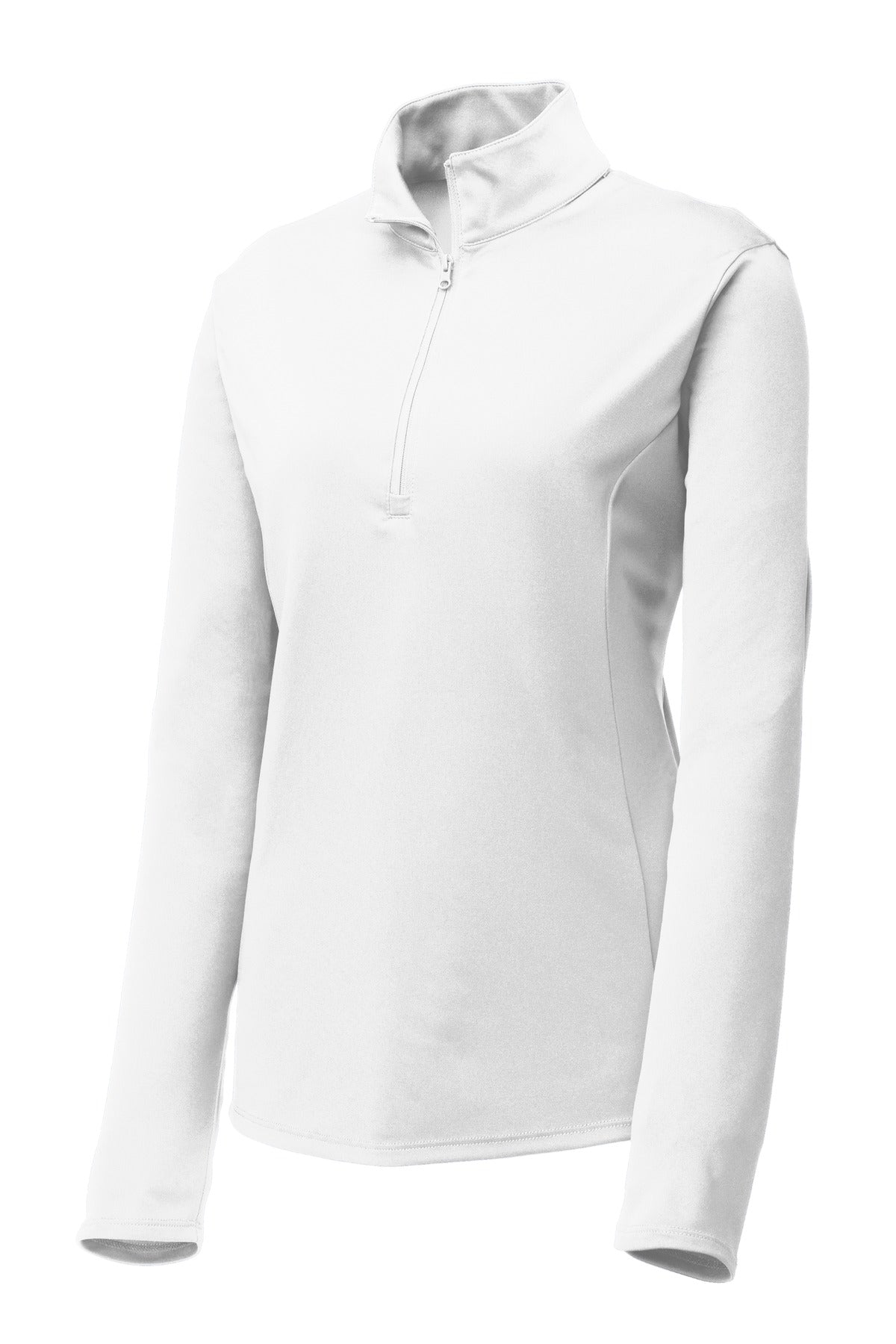 Sport-Tek LST357 White — official blank garment front, color reference