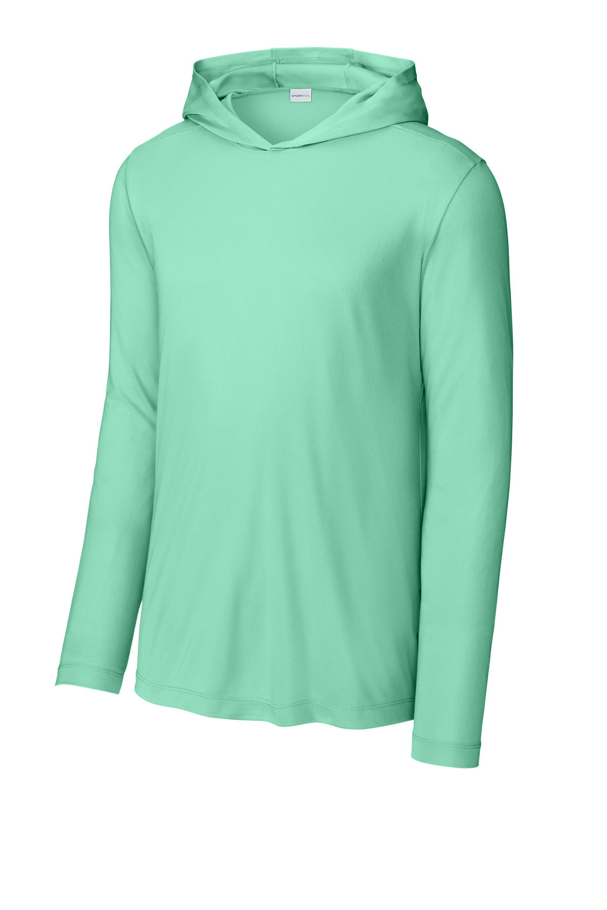 Sport-Tek ST420LSH Bright Seafoam — official blank garment front, color reference