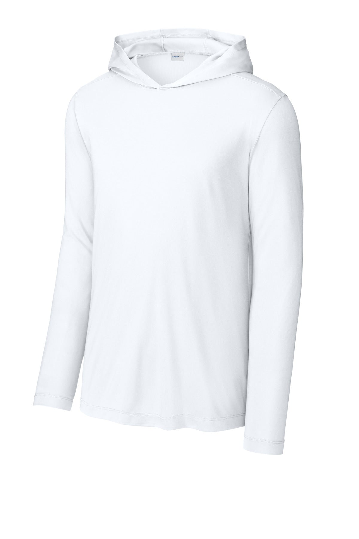Sport-Tek ST420LSH White — official blank garment front, color reference