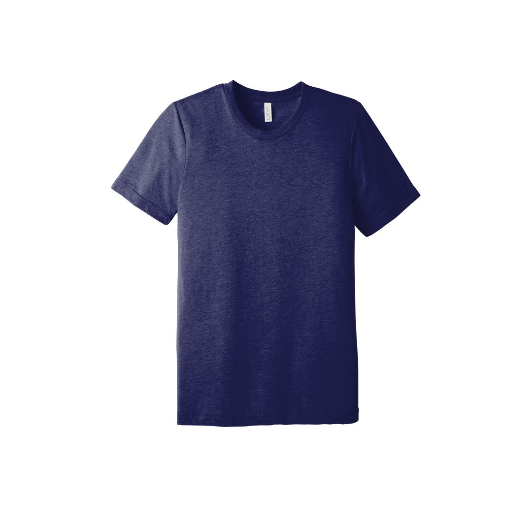 Bella Canvas BC3413 navy triblend official color sample