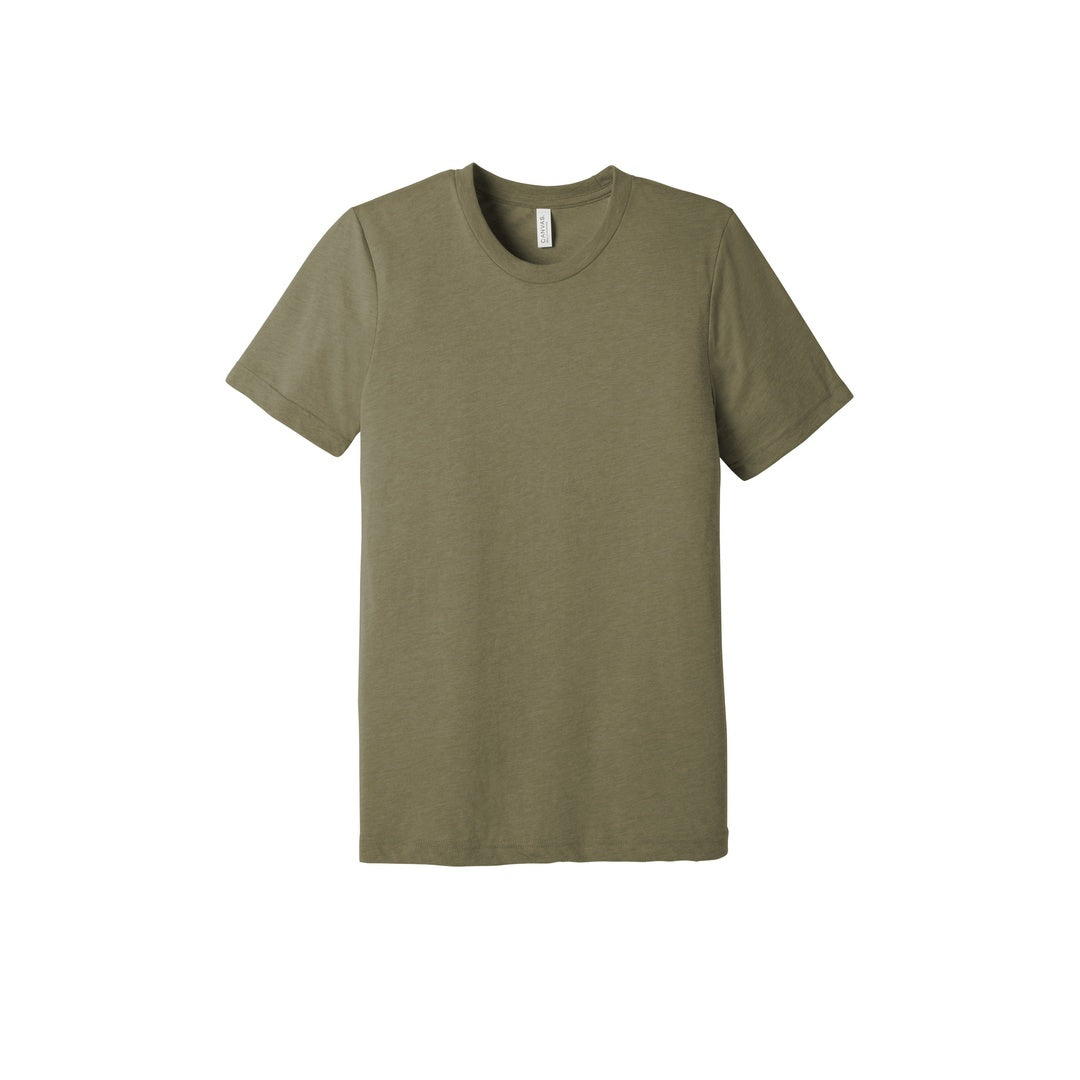 Bella Canvas BC3413 olive triblend official color sample